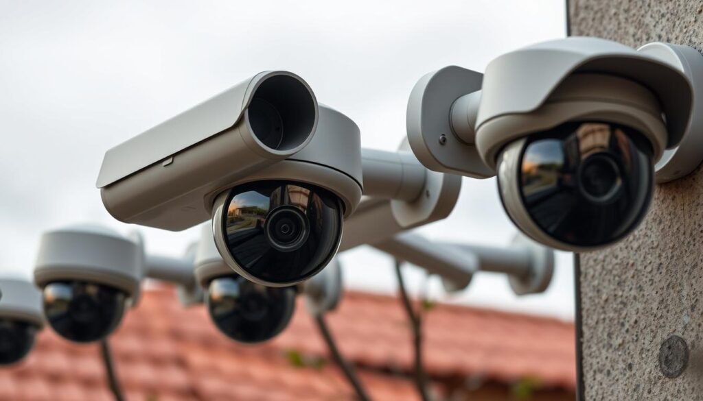 AI motion detection security cameras