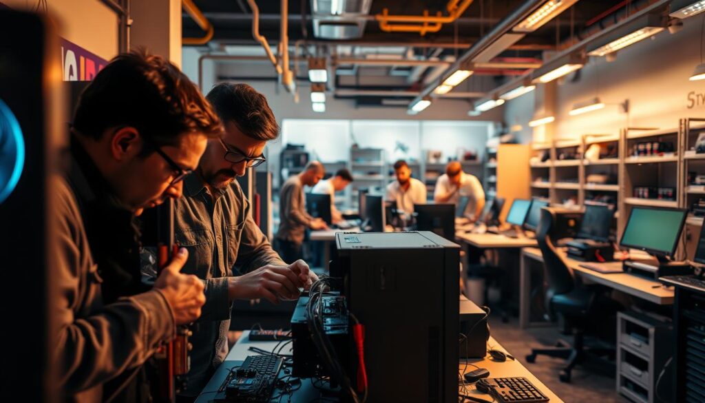 skilled technicians