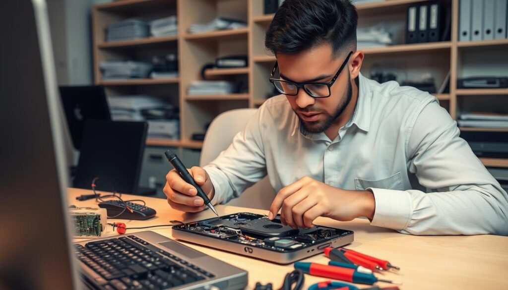 diagnostic process for repair services