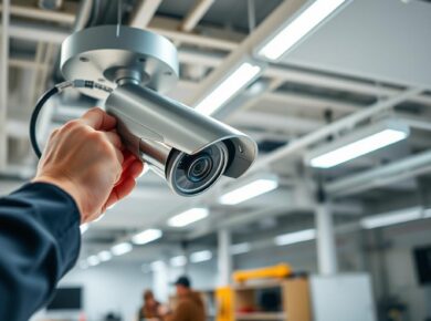 professional security camera installation