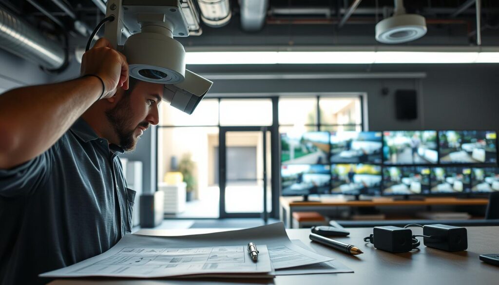 professional security system installation