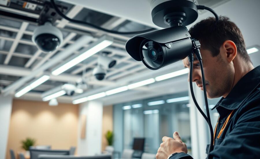 professional security system installation