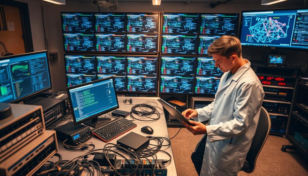 Network testing and quality assurance