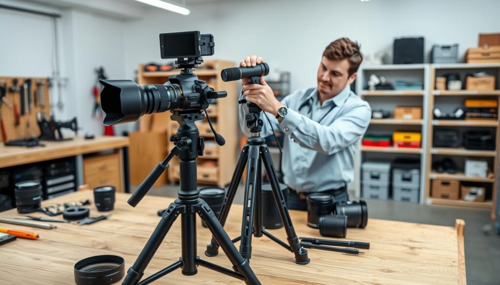 professional camera mounting steps