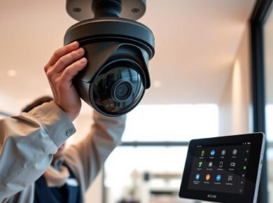 professional security camera installation