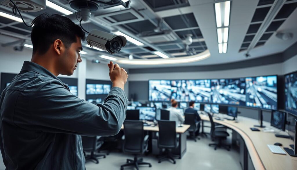 professional security installation