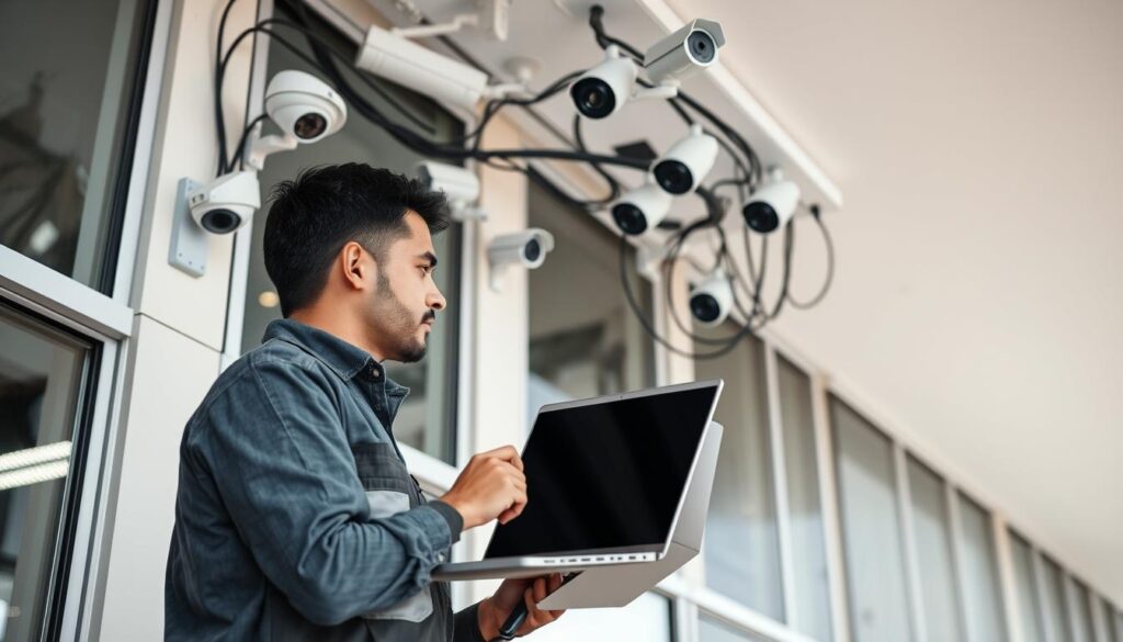 professional security system installation