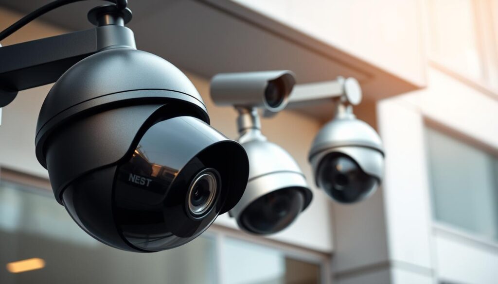 types of security cameras
