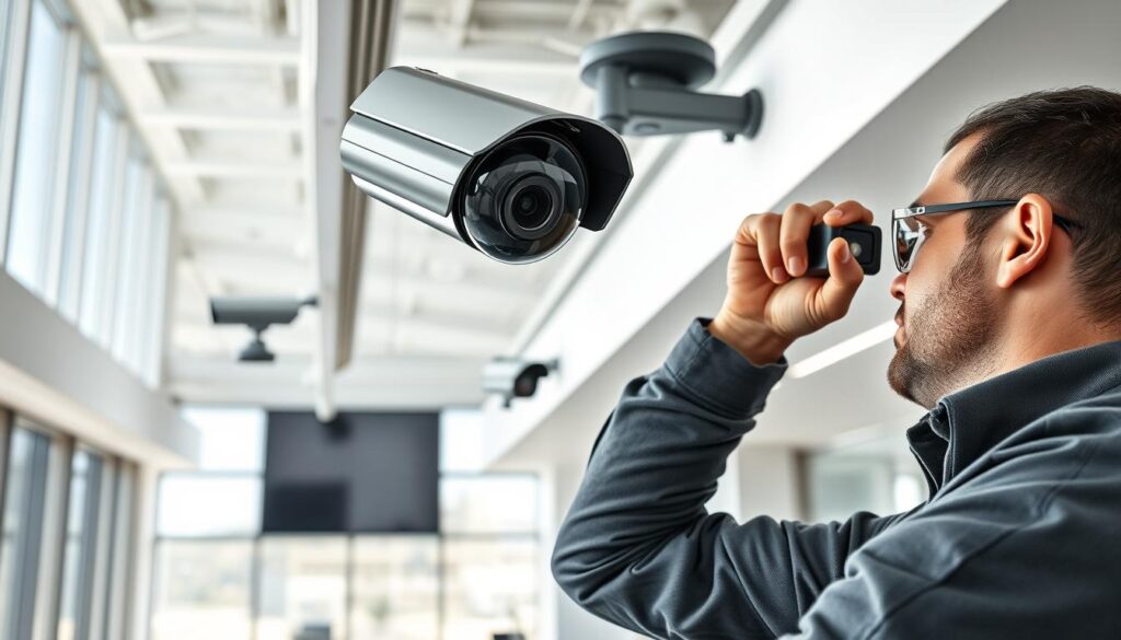 professional security camera installation