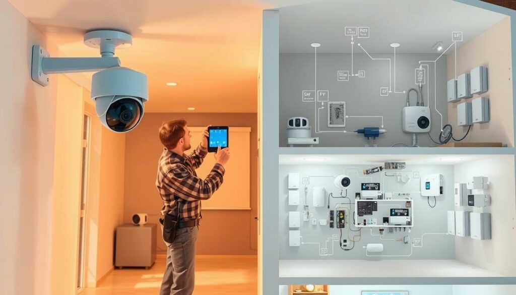 security system installation steps