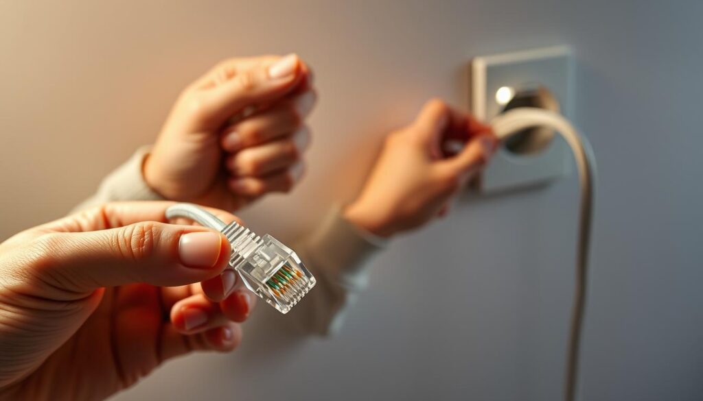 CAT6 cable installation steps