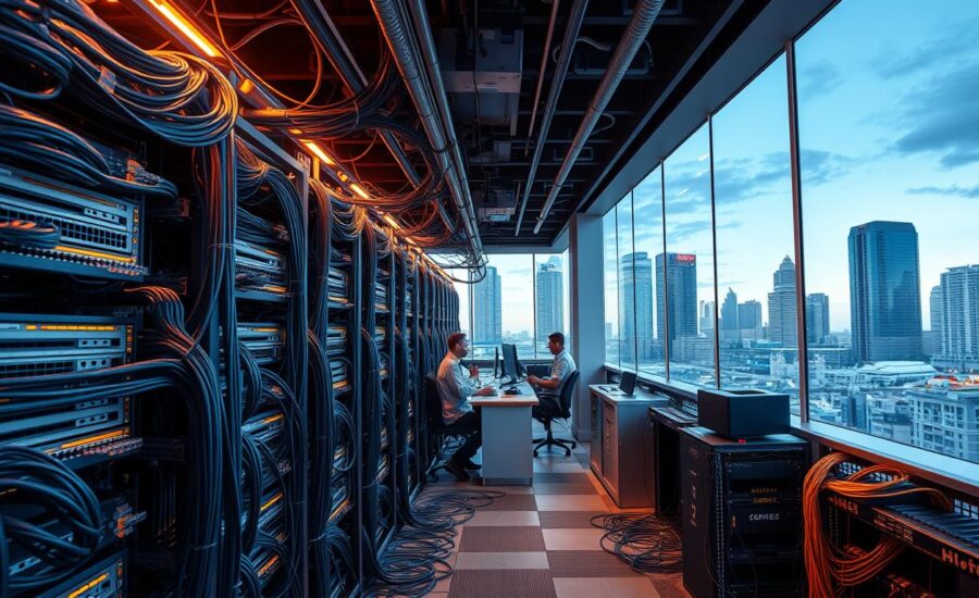 business network & cabling support by PC Evolution in Miami, FL