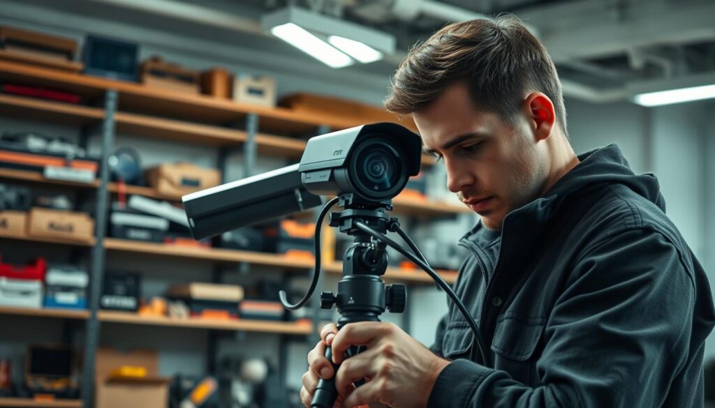 professional installation process