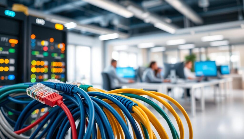professional network cabling benefits