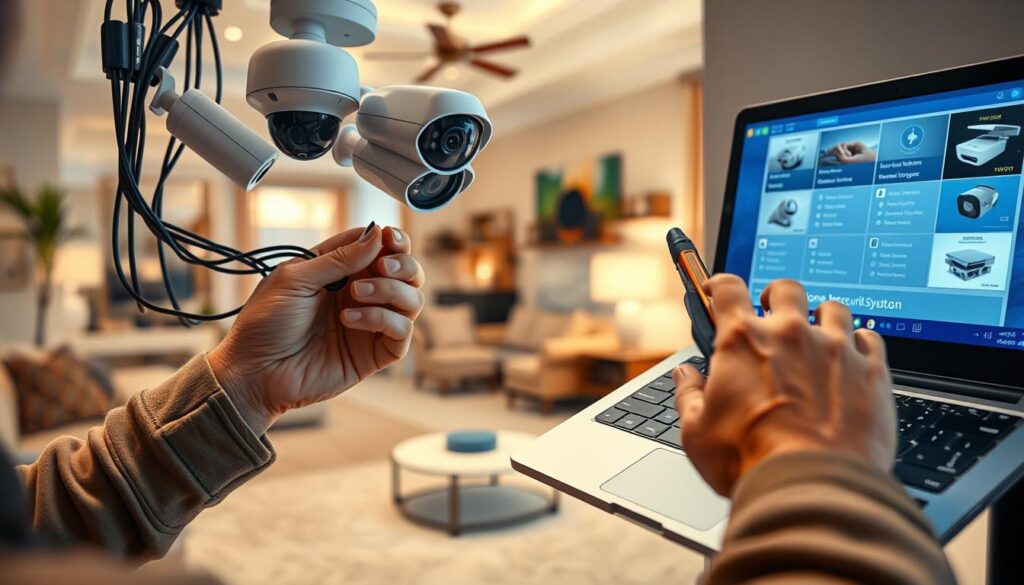 security system installation process