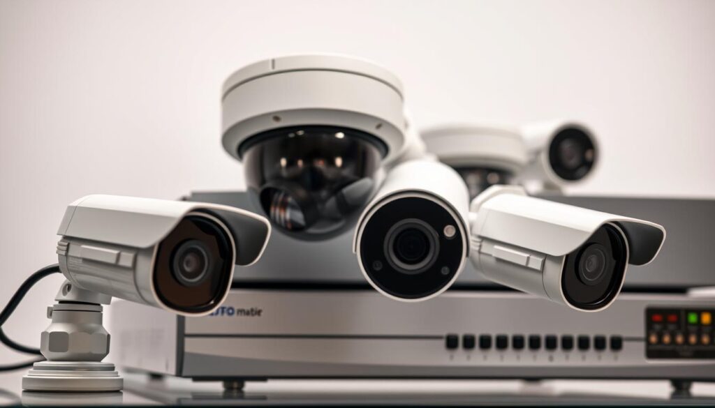 types of security camera systems