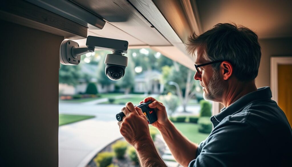 install security cameras