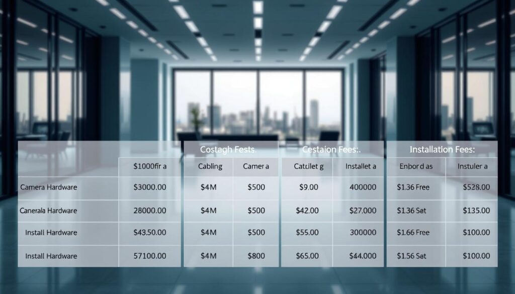security system cost breakdown