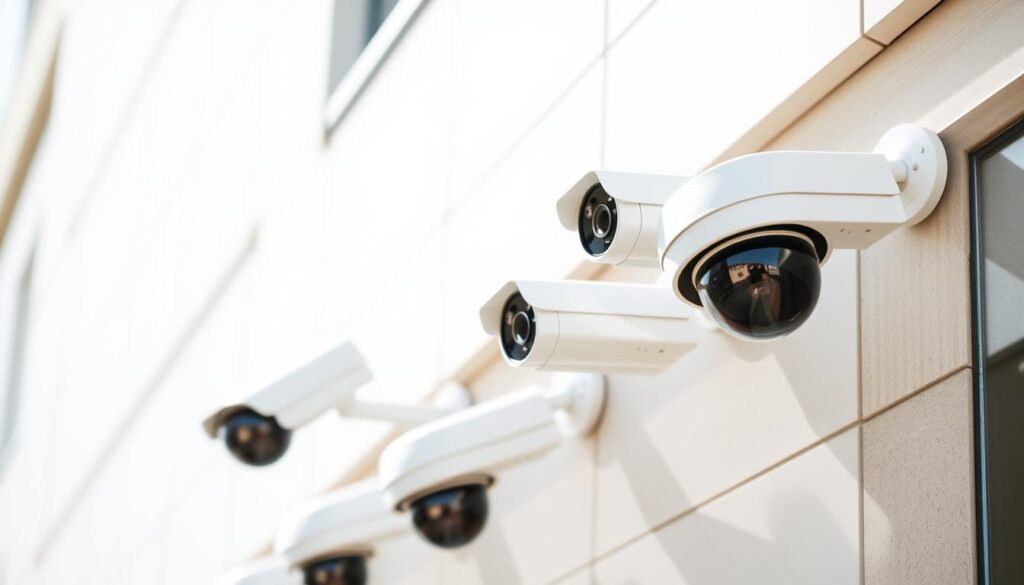 visible security cameras