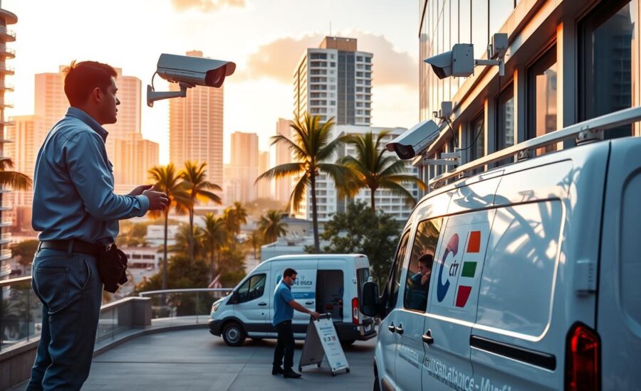 CCTV installation specialists in Miami