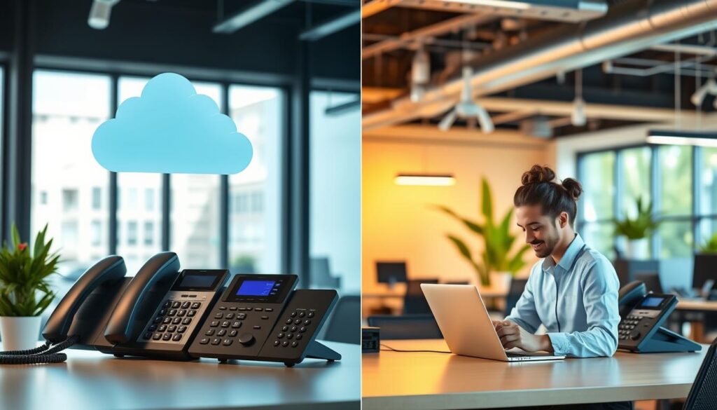 Cloud vs traditional office phone systems