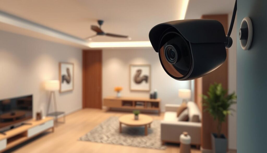 home security camera setup