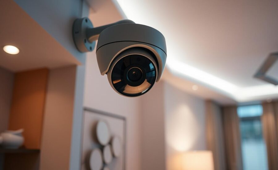 home security camera setup