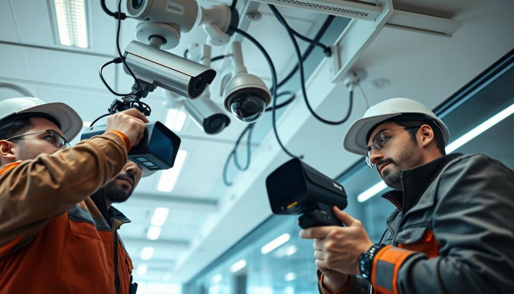 professional security installation