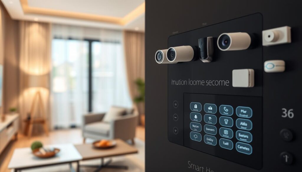 smart home security