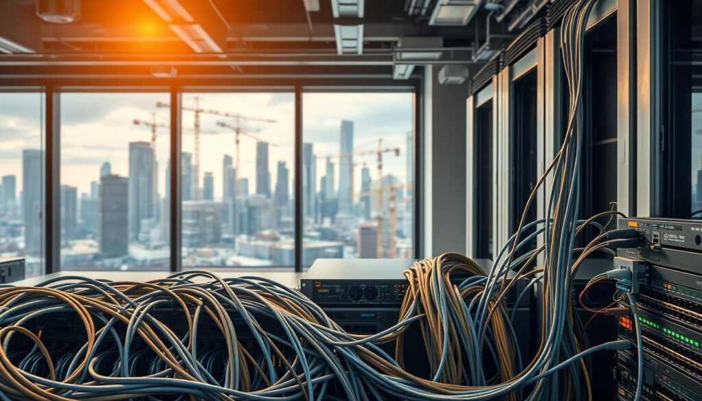 Industry-specific network wiring solutions