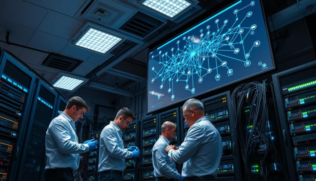 Network installation process