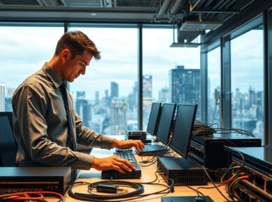 Professional network installation services