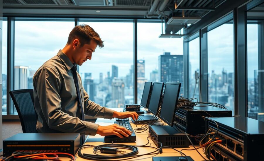 Professional network installation services